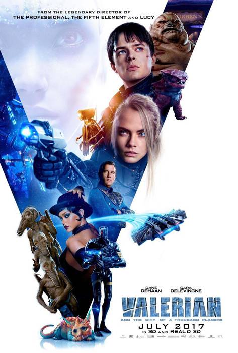 Valerian y la ciudad de los mil planetas filma
