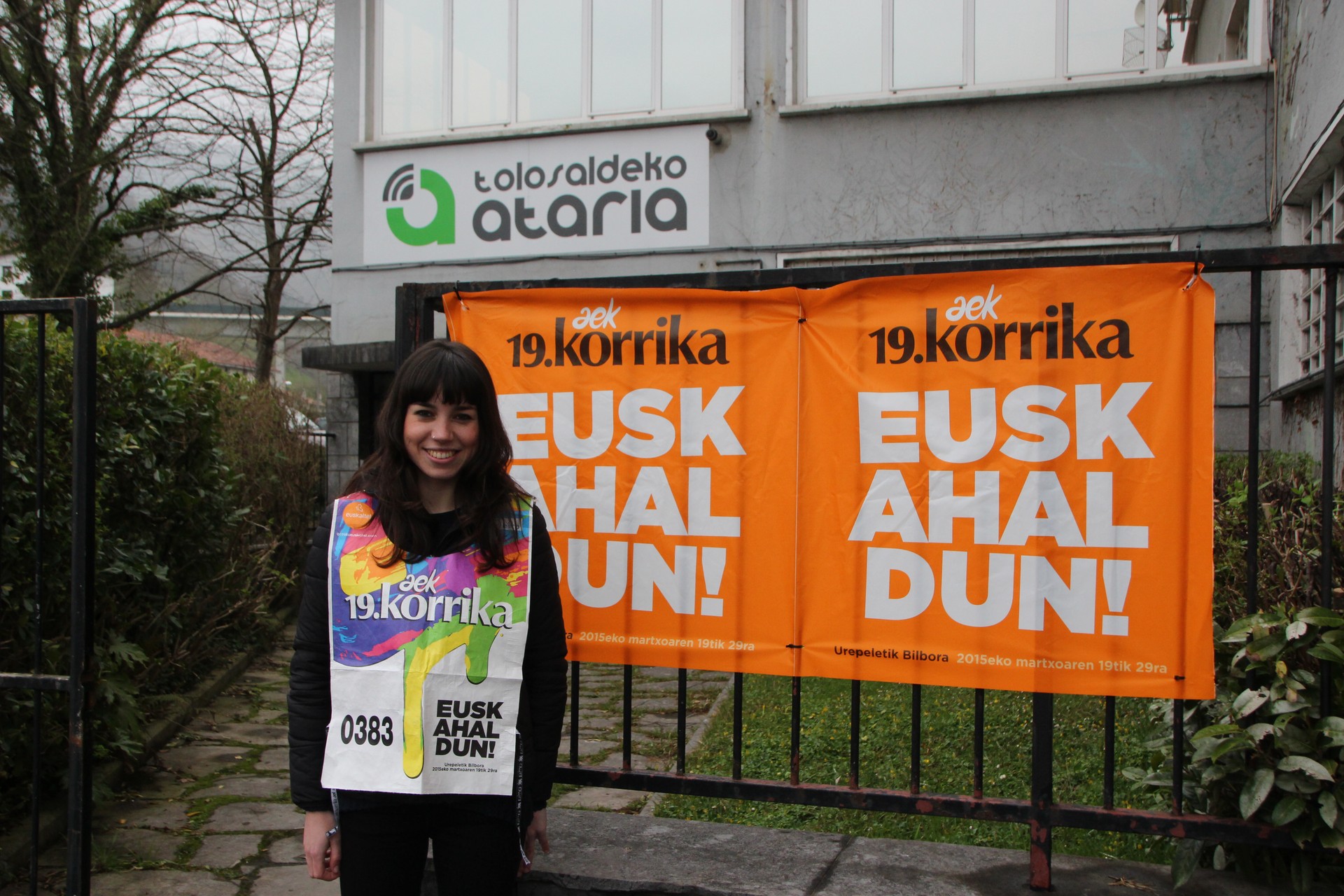 Lorea Berasategi harpidedunak eramango du Atariaren lekukoa