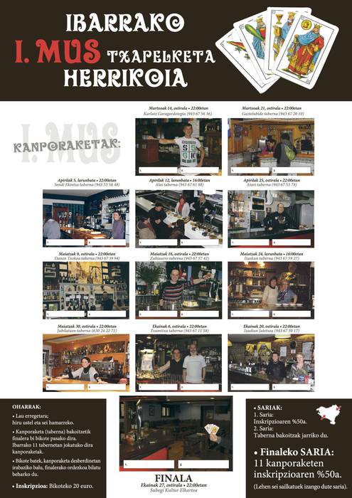 Ibarrako I. Mus Txapelketa Herrikoia