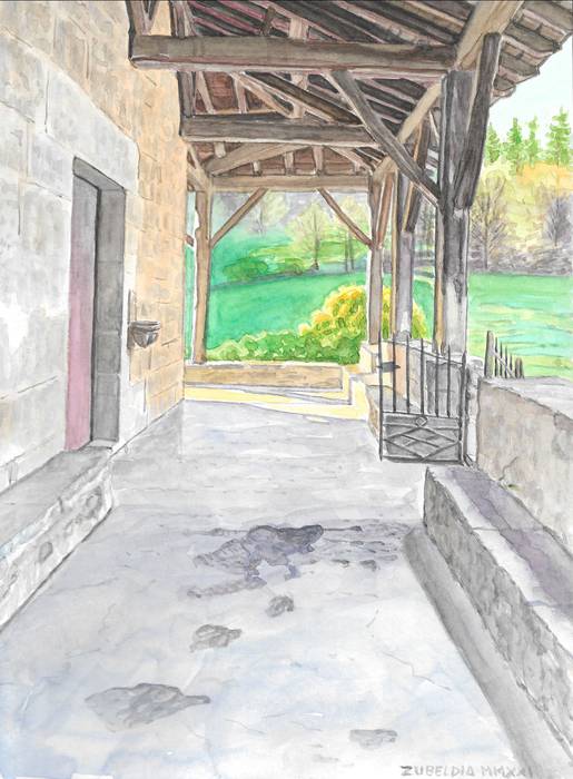 Juanan Zubeldia, akuarela ko 7 1648658023893