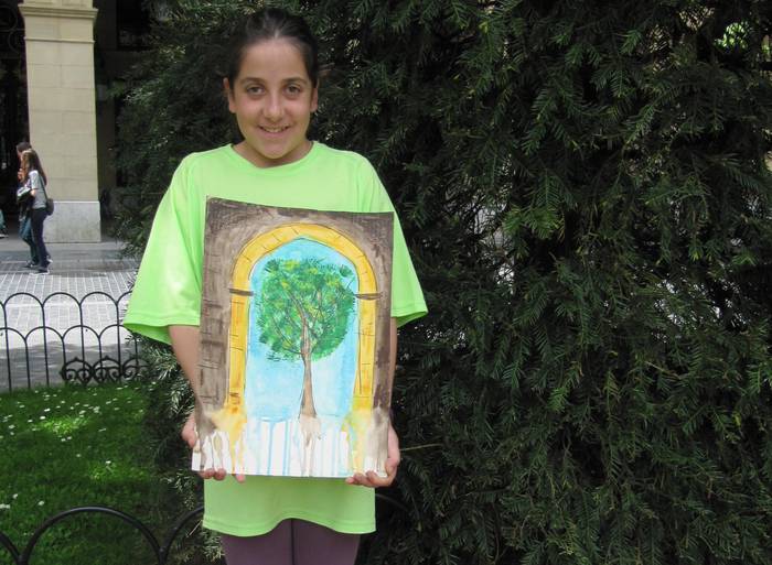Maider Romero margolari ibartarrak saria jaso du