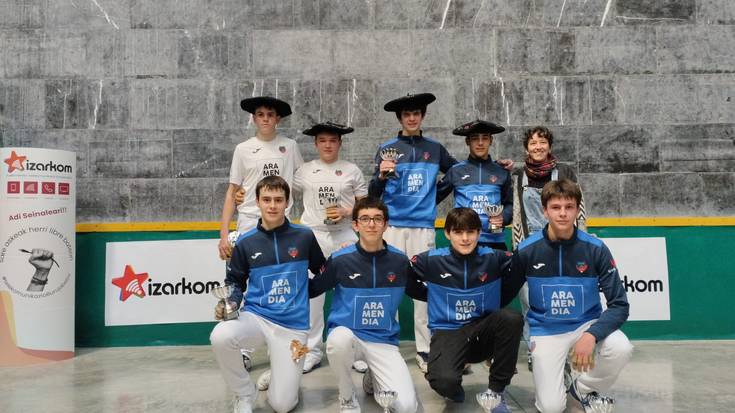 Behar Zanakoak nagusi gazteen mailetan