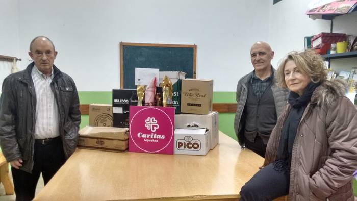 Errifen zozketan irabazlerik agertu ez zen saskia Caritasentzat