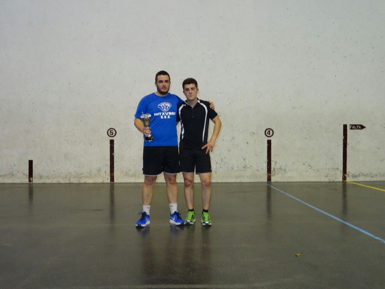 Unai Eizmendik irabazi du II. Frontenis Txapelketa