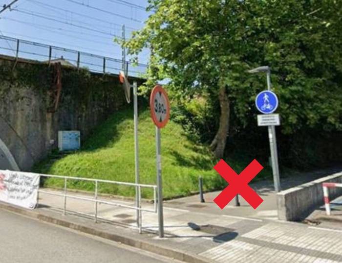 Bidegorria itxiko dute Elbarrenan