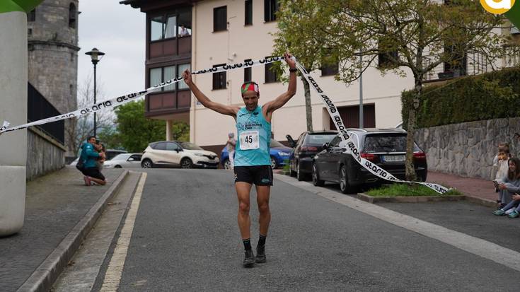 Hassan Ait Chaou eta Oihana Zubillaga izan dira azkarrenak Loatzo igo eta jaisten