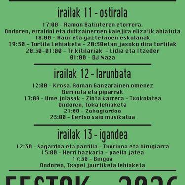 Kalebeherako festak