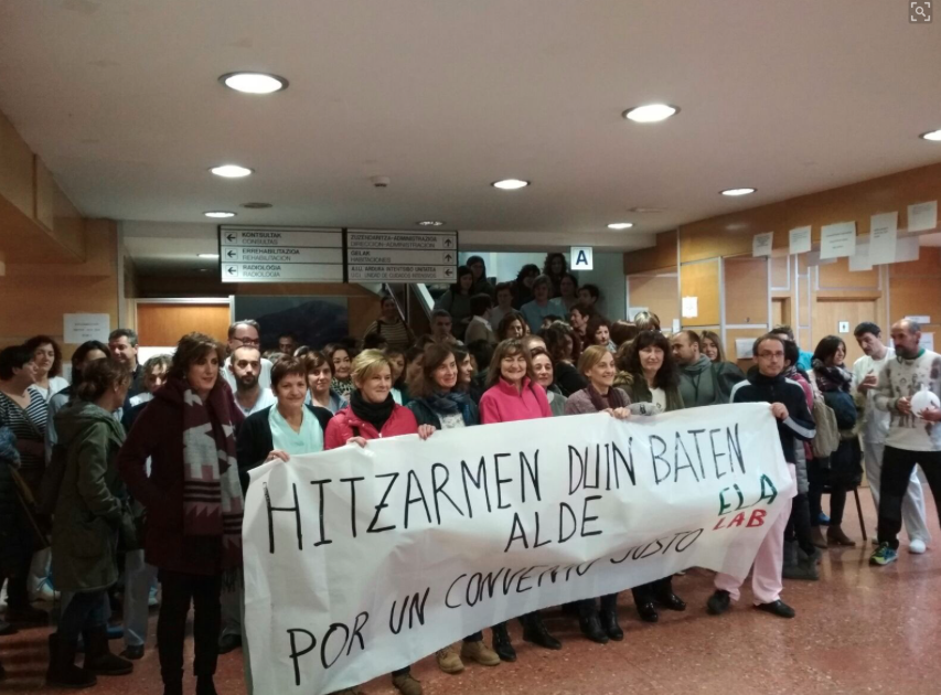 100 langile batu dira Asuncion klinikako lehen lanuztera