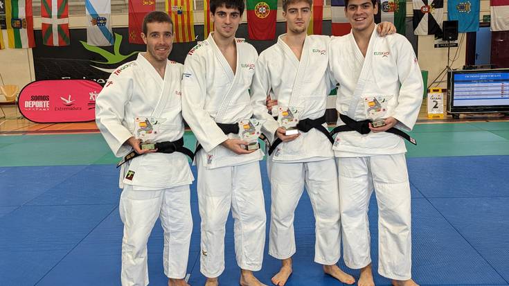 Judo Klub Tolosako bi bikoteak podiumera igo dira Iberiar Torneoan