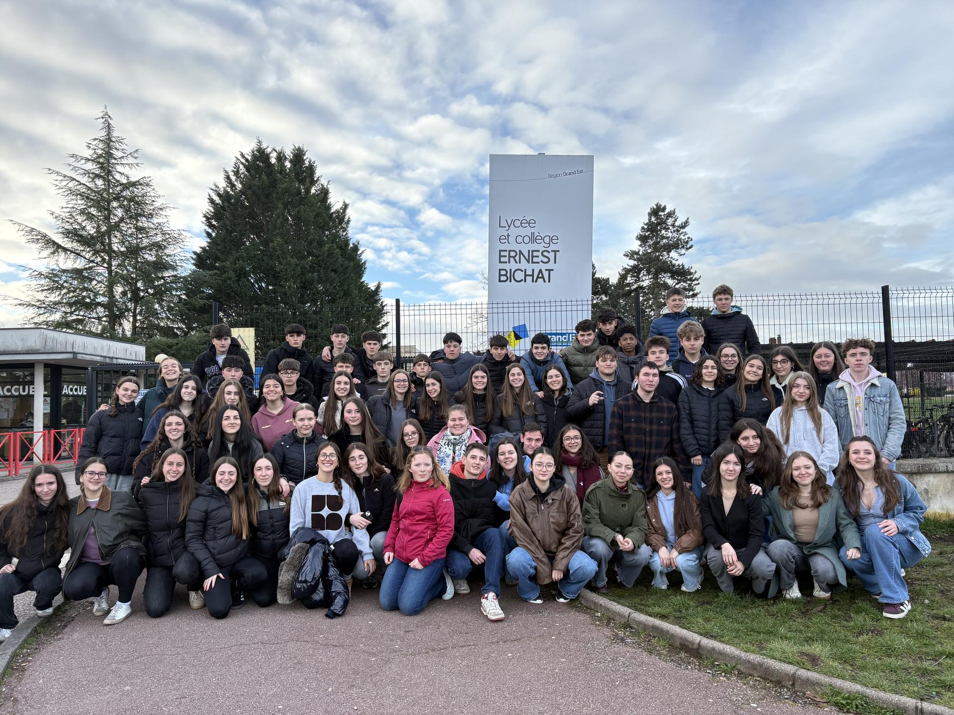Herrikideko ikasleak Frantzian, Erasmus+ elkartrukean