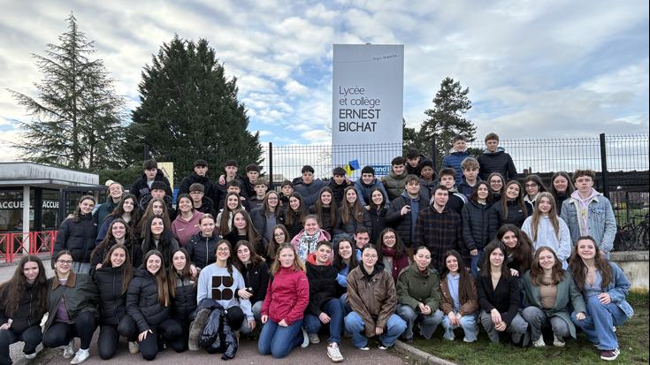 Herrikideko ikasleak Frantzian, Erasmus+ elkartrukean