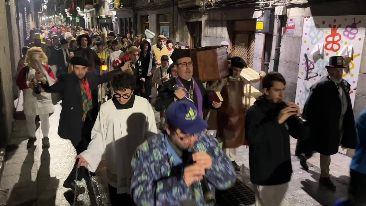 Jendetza Santos Aldasoro Iriarteren hiletan