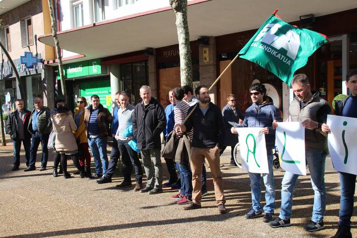 Garbitzaileak protestan, ELA 25 1550232989779