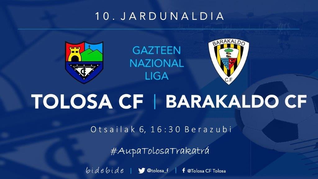 TOLOSA CF - BARAKALDO CF
