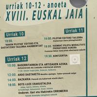 XVIII. Euskal Jaia