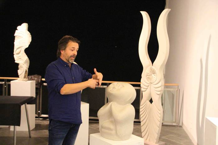 Eskultoreen erakusketa inaug 9 1541877708522