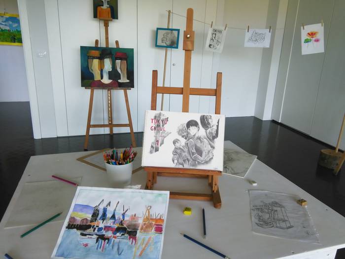 Pintura ikasleen erakusketa Altzon 3 1466692059414