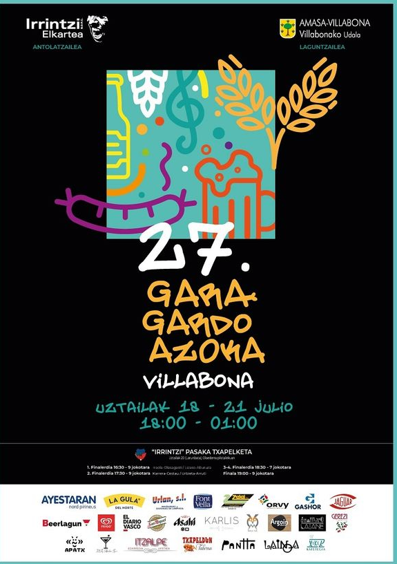Villabonako 27. Garagardo Azokak baditu irabazleak
