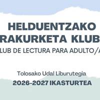 Helduentzako irakurketa kluba