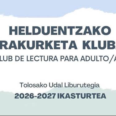 Helduentzako irakurketa kluba
