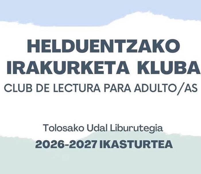Helduentzako irakurketa kluba