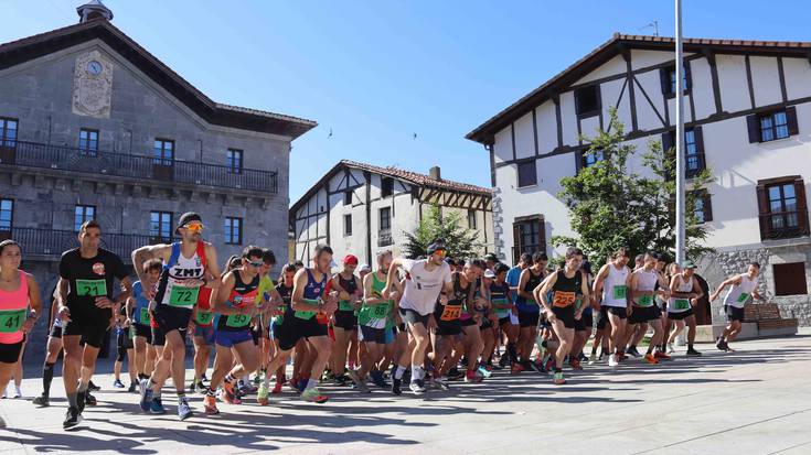 Aitor Regillaga eta Maria Ordoñez izan dira azkarrenak Santamañako krosean