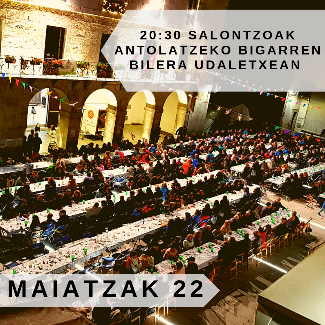 Salontzoak antolatzeko bigarren bilera