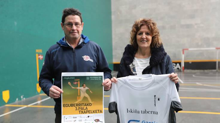 Alegiako 3. Gabonetako Pala Txapelketa abian jarriko da ostiralean