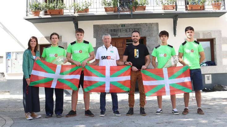 Lau xarelari irurar Munduko Txapelketara euskal selekzioarekin