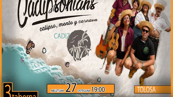 Cadipsonians taldearen kontzertua 3 tabernan, bihar