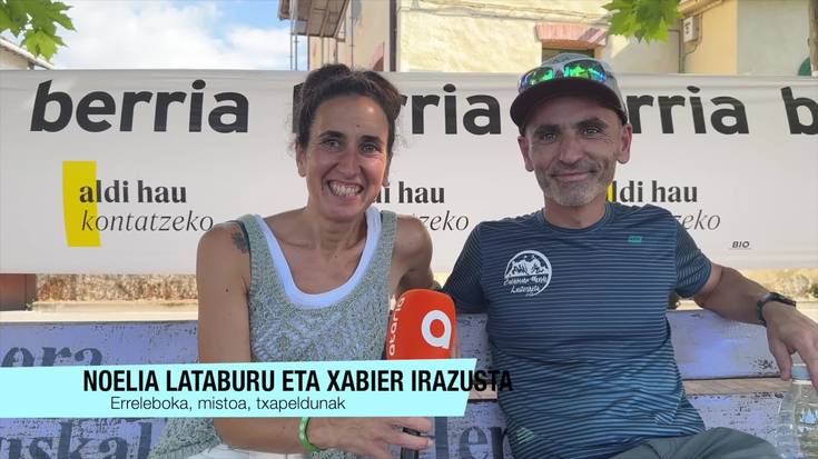Protagonistak: Noelia Lataburu eta Xabier Irazusta