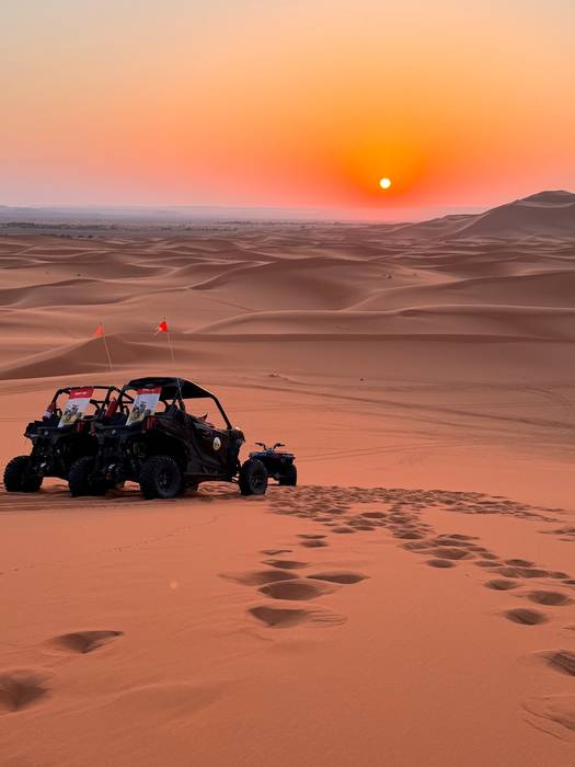 Egunsentia basamortuan