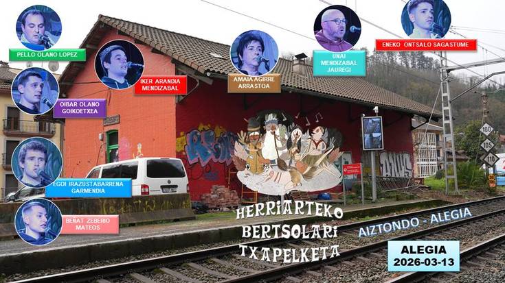 Herriarteko Bertsolari Txapelketa (Boskatu eta Aiztondo) (Alegia, 2026-03-13) (1,24'22'')