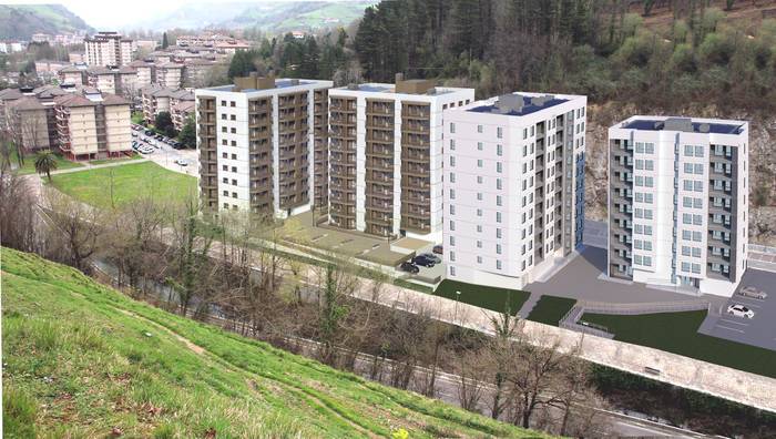 Otsailean hasiko dira eraikitzen Amarozko etxebizitzak