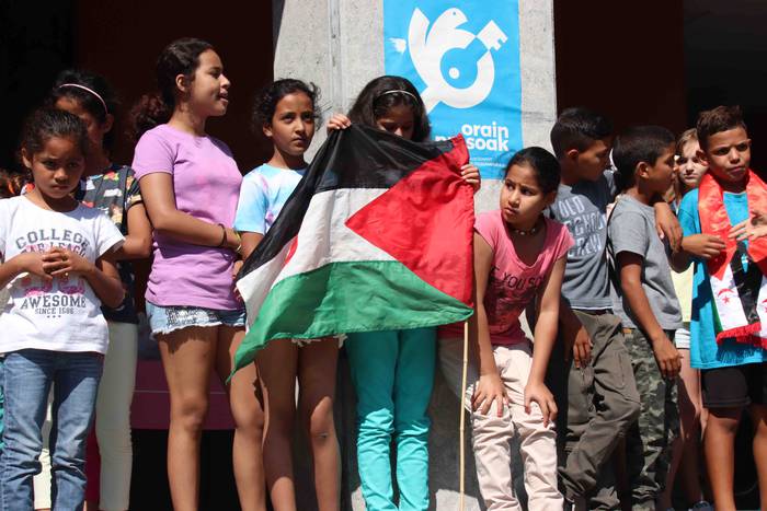 Saharako haurrei harrera egi 23 1530544148491