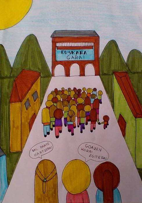 Euskara gure altxorra delako.