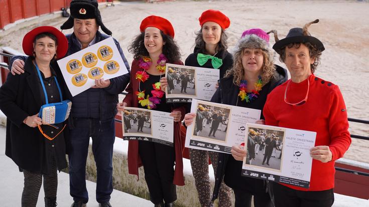 Inauterietako doinu berriak Leidor aretoan entzungai