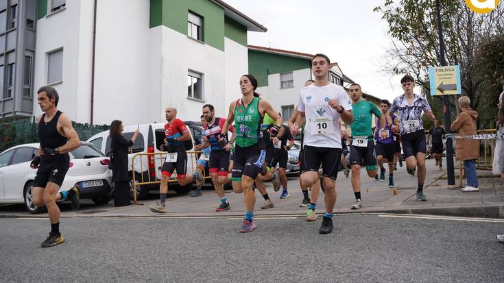 Eskibel eta Olaetxea, helmugan lehenak