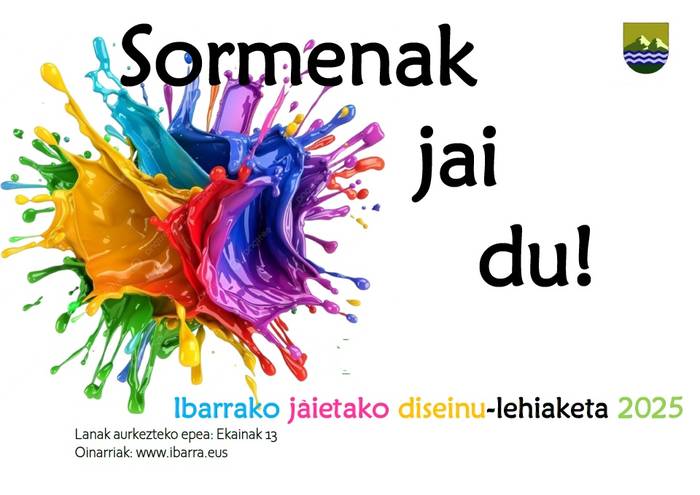 Jaietako kartela aukeratzeko lehiaketa antolatu du Ibarrako Udalak