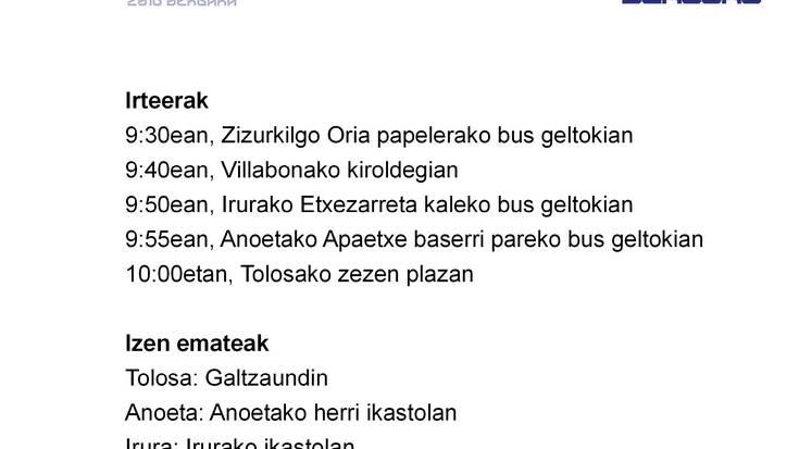 KMra joateko autobusa antolatu du Galtzaundi euskara taldeak