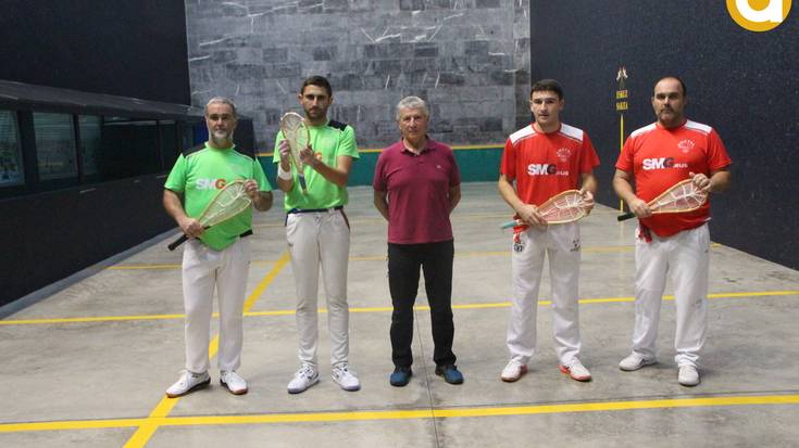 Larronde-Sistiague bikoak irabazi du bigarren partida eta finalean dago