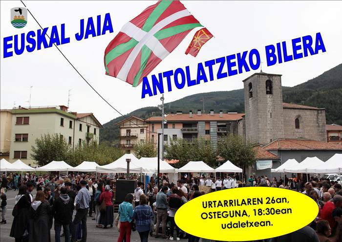Euskal jaia antolatzeko bilera
