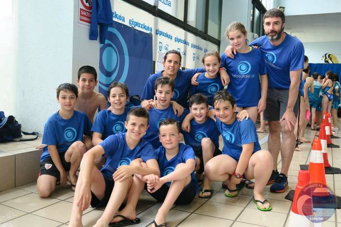 Gipuzkoako Igerilari osoa txapelketan dotore