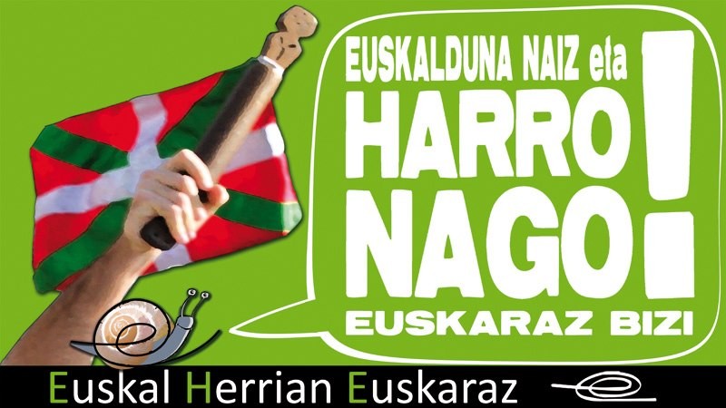 Euskalhaldun izateaz harro, euskaraz biziko gara!