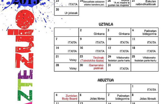 Uda iritsi da Gaztezulora, ekintzaz beteta