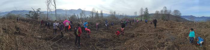 Zuhaitz Eguna ospatzen ari d 18 1644670099320