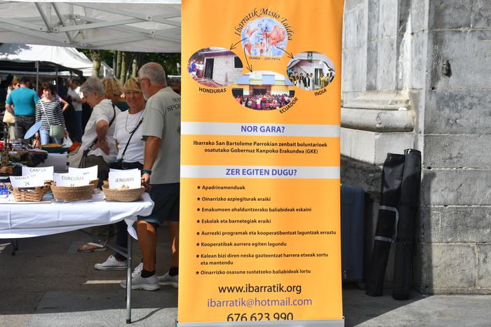 Ibarrako Misio Taldeak elkartasun azoka egingo du larunbatean