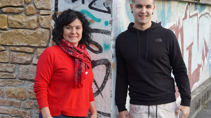 «Bataren nerbioa eta bestearen lasaitasuna hartuko genuke»