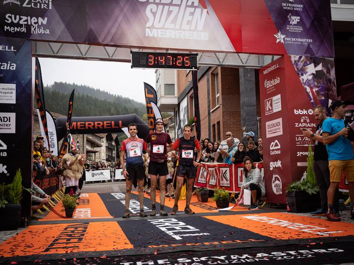 Iñaki Olano bigarren, Gorbeia Suzien probako Skyrace lasterketan