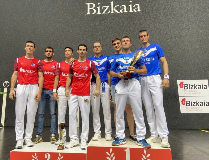 Peña II, Laso, Mariezkurrena eta Bakaikoa, XI. Bizkaia Torneoko garaileak